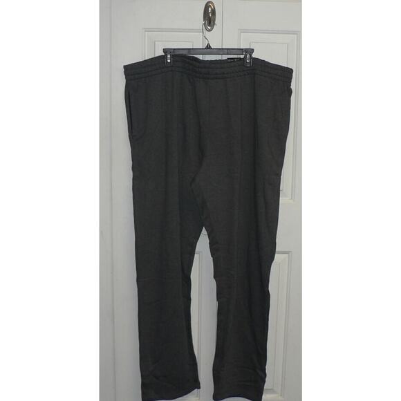 Xersion Cotton Fleece Mens Mid Rise Big & Tall Jogger Pants Charcoal Heather $50 - Picture 3 of 5